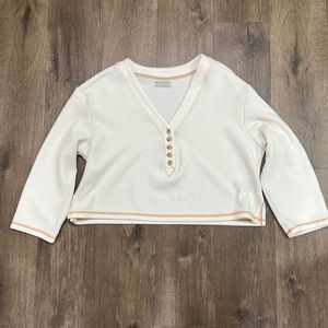 Urban Outfitters small crop top v neck